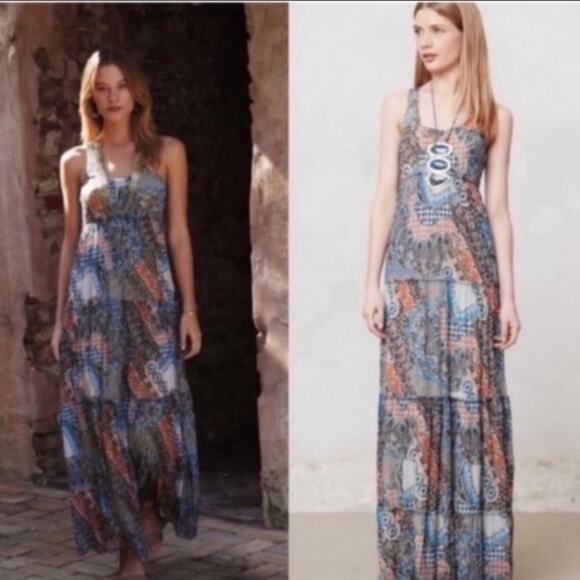 Anthropologie Weston solene maxi dress - Picture 2 of 6